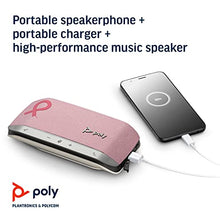 Load image into Gallery viewer, Poly – Sync 20 USB-A Pink Personal -Bluetooth Smart -Speakerphone (Plantronics) - Connect to Cell Phone via -Bluetooth, PC/Mac via Included USB-A -Cable - Works with Teams, Zoom (Certified) &amp; more
