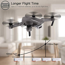 Load image into Gallery viewer, FPV WiFi Drone with 4K Camera Live Video 4CH 6-Axis Gyro Foldable RC Drone Quadcopter for Beginners with Altitude Hold,Headless Mode,APP Control,Trajectory Flight,Gesture Control
