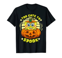 Load image into Gallery viewer, Mademark x SpongeBob SquarePants - SpongeBob Halloween Too Cute To Spook Halloween Costume Gift T-Shirt

