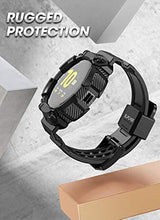 Load image into Gallery viewer, SUPCASE [Unicorn Beetle Pro] Series Case for Galaxy Watch Active 2, Rugged Protective Case with Strap Bands for Galaxy Watch Active 2 [44mm] 2019 Release (Black)

