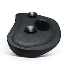 Load image into Gallery viewer, ESSORT Black Bathtub Pillow PU Spa Bath Pillow, Powerful Gripping Suckers Bath Cushion Headrest for Shoulder Neck Support, Luxury Bath Pillow for Bathroom, Hot Tub Hole
