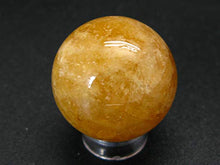 Load image into Gallery viewer, Large Agni Golden Yellow Danburite Sphere Ball from Tanzania - 1.1" - 32.5 Grams
