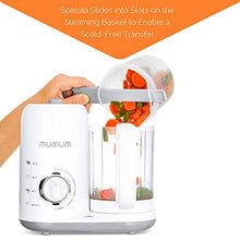 Load image into Gallery viewer, Mumum Baby Food Maker | Blender Grinder Steamer | Defrost, Steam, Cook &amp; Blend with Built in Timer
