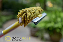 Load image into Gallery viewer, DocaPole Window Squeegee and Scrubber Combo Attachment, 3 Squeegee Blades Included, Compatible with Any DocaPole
