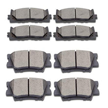 Load image into Gallery viewer, ECCPP Ceramic Brake Kits D1222 D1212 fit for 2013-2018 for Lexus ES300h, 2007-2018 for Lexus ES350, 2008-2018 for Toyota Avalon, 2007-2017 for Toyota Camry
