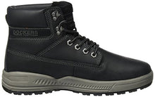 Load image into Gallery viewer, Dockers by Gerli Men's Combat Desert Boots, Black, 9
