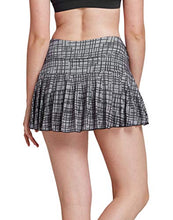 Load image into Gallery viewer, Women Pleated Tennis Skirt with Pocket Plaid Skirts Soft Girl Aesthetic Clothes Bellis M
