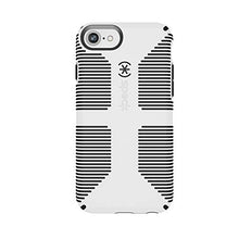 Load image into Gallery viewer, Speck Products CandyShell Grip iPhone SE 2020 Case/iPhone 7 Case (Also Fits iPhone 6 and iPhone 6S), White/Black
