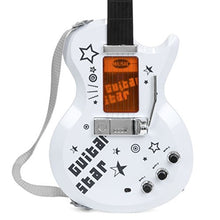 Load image into Gallery viewer, Best Choice Products Kids Electric Guitar Play Set w/ Whammy Bar, Microphone, Amp, AUX, White

