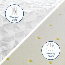 Load image into Gallery viewer, Vibe Quilted Gel Memory Foam and Innerspring Hybrid Pillow Top 12-Inch Mattress | CertiPUR-US Certified | Bed-in-a-Box Queen
