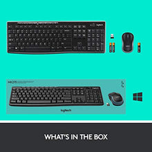 Load image into Gallery viewer, Logitech MK270 Wireless Keyboard and Mouse Combo - Keyboard and Mouse Included, 2.4GHz Dropout-Free Connection, Long Battery Life (Frustration-Free Packaging)
