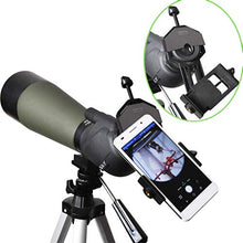 Load image into Gallery viewer, Gosky 1.25" Moon Filter &amp; 2X Barlow Lens Kit + Cell Phone Adapter Mount
