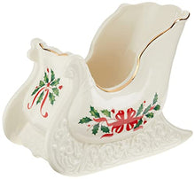 Load image into Gallery viewer, Lenox Holiday Sleigh Centerpiece Bowl, 2.70, Multi
