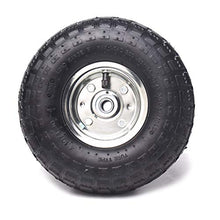 Load image into Gallery viewer, (4 Pack) AR-PRO 10" Heavy-Duty Replacement Tire and Wheel - 4.10/3.50-4" with 10" Inner Tube, 5/8" Axle Bore Hole, 1 3/4" Offset Hub and Double Sealed Bearings for Hand Trucks and Gorilla Cart
