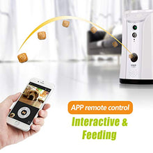 Load image into Gallery viewer, SKYMEE SM-02 Dog Camera Treat Dispenser, WiFi Remote Pet Camera with Two-Way Audio and Night Vision Remote via APP ,Compatible with Alexa
