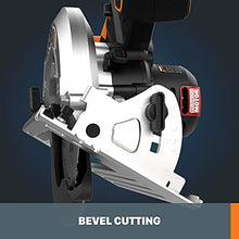 Load image into Gallery viewer, Worx Nitro WX520L 20V Power Share 4.0Ah 7.25" Cordless Circular Saw with Brushless Motor
