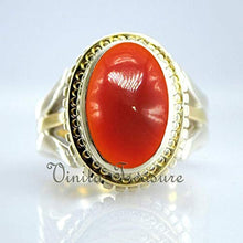 Load image into Gallery viewer, Natural Red Onyx Womans Ring Solid 92.5 Sterling Silver Women’s Ring Designer Handmade Jewelry Statement Ring Oval Shape Gemstone Jewelry Womens Red Onyx Ring, Onyx Women's Ring, Gift Ring
