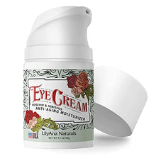 Load image into Gallery viewer, LilyAna Naturals Eye Cream - 2-Month Supply - Made in USA, Eye Cream for Dark Circles and Puffiness, Under Eye Cream, Anti Aging Eye Cream, Improve the look of Fine Lines and Wrinkles, Rosehip and Hibiscus Botanicals - 1.7oz (1-Pack)
