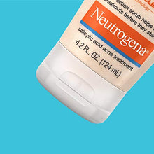 Load image into Gallery viewer, Neutrogena Oil-Free Acne Face Scrub, 2% Salicylic Acid Acne Treatment, Daily Face Wash to Prevent Breakouts, Oil Free Exfoliating Facial Cleanser for Acne-Prone Skin, 4.2 fl. oz

