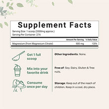 Load image into Gallery viewer, US Origin Pure Magnesium Citrate Powder, 2 Pounds (32 Ounce), Pure and Filler Free, Relaxation and Nutrient Utilization, Vegan
