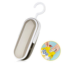 Load image into Gallery viewer, Bag Sealer, 2 In1 Food Sealer for Food Savers Mini and Cutter Portable Handheld Heat Vacuum Sealer with Detachable Hook for Snack Plastic Bag Food Storage
