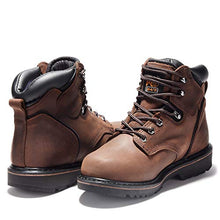 Load image into Gallery viewer, Timberland PRO Men's 6" Pit Boss Soft Toe Work Boot, Brown, 10.5
