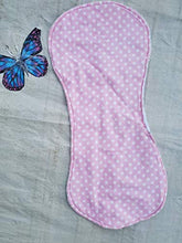 Load image into Gallery viewer, 6 Sets of Colorful unique Flannel burp cloths, Baby Girls Burp Cloth, Terry Cloth Burp Rags
