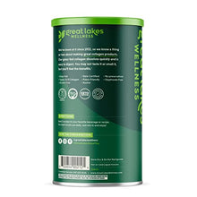 Load image into Gallery viewer, Great Lakes Wellness, Collagen Peptides Powder Supplement for Skin Hair Nail Joint - Quick Dissolve Hydrolyzed Collagen - Grass Fed Beef, Gluten Free, 16 oz Canister
