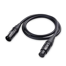 Load image into Gallery viewer, Cable Matters 2-Pack Premium XLR to XLR Microphone Cable 3 Feet, Oxygen-Free Copper (OFC) XLR Male to Female Cord/XLR Cables/Mic Cable
