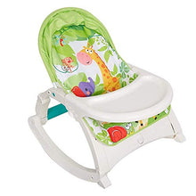 Load image into Gallery viewer, COLOR TREE Baby 2-in-1 Bouncer Seat Infant-to-Toddler Portable Rocker with Dinner Table Baby Girl Boy Swing Rocking Chair
