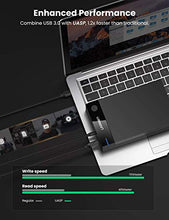 Load image into Gallery viewer, UGREEN 3.5" 2.5" 6Gbps Aluminum USB C Hard Drive Enclosure with Plastic Hard Drive Enclosure
