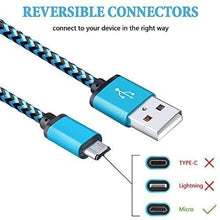 Load image into Gallery viewer, Micro USB Charging Cable[3Ft/3Pcs], AILKIN Android Charger Fast Long Braided Cord for Samsung, Kindle Fire, Xbox, Sony, Playstation, Moto, LG, Camera

