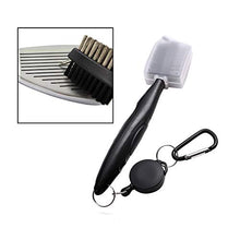 Load image into Gallery viewer, Xintan Tiger Golf Clean Tool -Practical Clean Tool for All Golf Irons (Golf Club Brush and 6 Heads Golf Club Groove Sharpener，Black)
