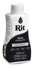 Load image into Gallery viewer, Rit Dye 43327 Purpose Liquid Dye, Black, 8 Fl Oz

