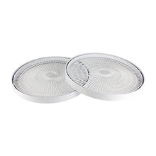 Load image into Gallery viewer, NESCO LT-2SG Snackmaster 13.5" Add-a-Tray for NESCO Food Dehydrators, White, 2 Count
