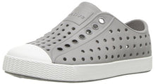 Load image into Gallery viewer, Native Shoes, Jefferson, Kids Shoe, Pigeon Grey/Shell White, 5 M US Toddler
