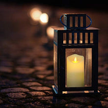 Load image into Gallery viewer, Flickering Flameless Candles Outdoor Waterproof Battery Operated Candle Led Candle Pillar Frosted Plastic Candle Set of 3 Include Realistic Dancing LED Flames and Remote Control （D:3.25"x H:4"5"6"）
