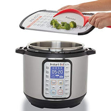 Load image into Gallery viewer, Instant Pot Official 11x14 Non-Slip Cutting Board With Cook Times – Black, 11x14-inch
