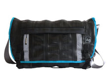 Load image into Gallery viewer, Alchemy Goods Pike Messenger Bag, Made from Recycled Bike Tubes, Turquoise
