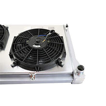 Load image into Gallery viewer, ALLOYWORKS 2 Row All Aluminum Radiator+Fan Shroud For 1967-1972 Chevy C/K/P Pickup Truck 10 20 30 (NEW)
