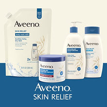 Load image into Gallery viewer, Aveeno Skin Relief Fragrance-Free Moisturizing Lotion for Sensitive Skin, with Natural Shea Butter &amp; Triple Oat Complex, Unscented Therapeutic Body Lotion for Itchy, Extra-Dry Skin, 18 fl. oz
