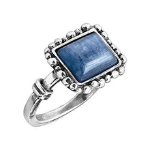 Load image into Gallery viewer, Silpada 'Gentiana' Natural Kyanite Ring in Sterling Silver, Size 7
