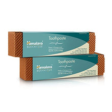Load image into Gallery viewer, Himalaya Botanique Neem &amp; Pomegranate Toothpaste, Original Formula for Brighter Teeth and Fresh Breath, 5.29 oz, 2 Pack
