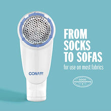 Load image into Gallery viewer, Conair Fabric Defuzzer - Shaver; Battery Operated; White
