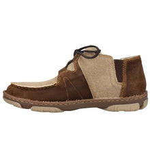 Load image into Gallery viewer, Tony Lama Mens Nudo Lace Up Casual Boots Low-Top - Beige, Brown - Size 9.5 D
