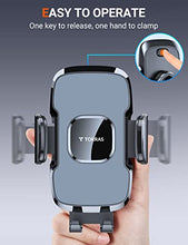 Load image into Gallery viewer, TORRAS Car Phone Holder Mount, [Heavy Duty] Cell Phone Holder for Car Dashboard Windshield Air Vent, Car Phone Mount Cell Phone Car Mount Compatible with iPhone 13 12 Pro Max Galaxy Note S21 Ultra
