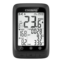 Load image into Gallery viewer, COOSPO Bike Computer GPS Wireless, ANT+ Cycling Computer GPS with Bluetooth , Multifunctional ANT+ Bicycle Computer GPS with 2.4 LCD Screen, Bike Speedometer with Auto Backlight IP67
