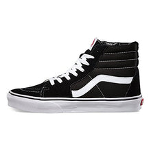 Load image into Gallery viewer, Vans SK8 Hi Unisex Black/White Sneakers Men/Women Shoes (9.5 Men/ 11.0 Women, Black)

