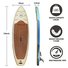 Load image into Gallery viewer, WOOWAVE Inflatable Stand Up Paddle Board, 10'6×34''×6' Ultra-Light (16.72lbs) Non-Slip Deck SUP with Premium Accessories &amp; Fibreglass Adjustable Paddle, Durable and Stable Wide Stance for Youth Adults
