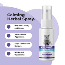 Load image into Gallery viewer, Healex Cat Calming Spray for Cats | Purrfect to Reduce Your Pet’s Anxiety or Aggression | Pheromones for Cats &amp; Cat Anxiety Relief | Cat Calming Products for Kittens | 2-Month Relief, 60 ml
